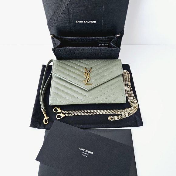 Yves Saint Laurent Bags Ysl Cassandre Matelass Flap Pouch With